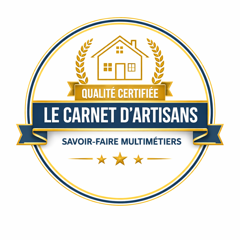 Le Carnet d'Artisans — Qualité certifiée, savoir-faire multimétiers